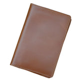 Sienna (Rustic) Brown Leather Passport Holder